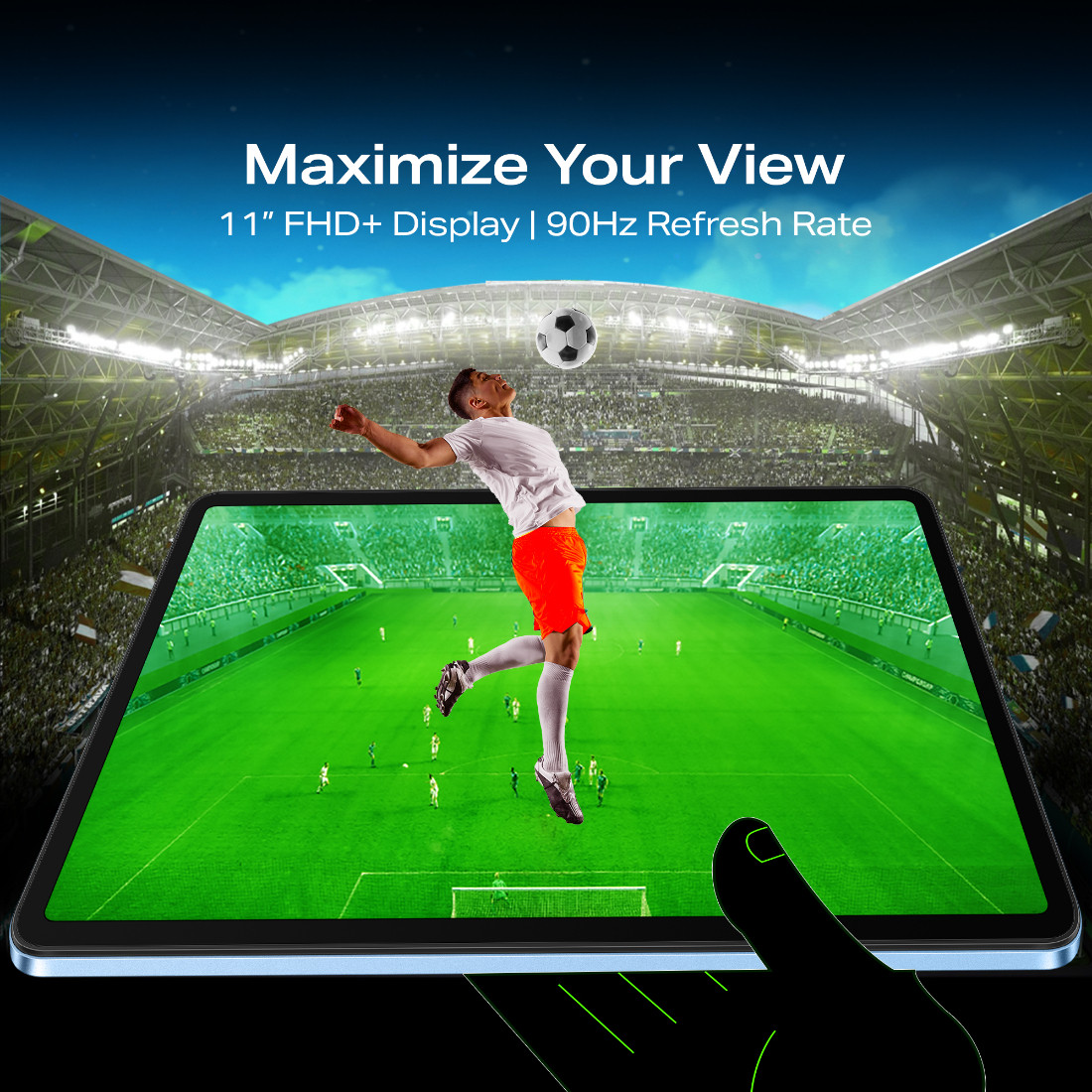 Infinix XPAD LTE 4 GB RAM 128 GB ROM 11.0 inch with 4G Tablet (Titan Gold)