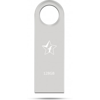 Flipkart SmartBuy FPD128-UR1-20 128 GB Pen Drive Compatible with Desktop Computer, Laptop, Television USB 2.0 Metal Case  (Silver)