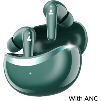 boAt Airdopes 131 Elite ANC w/ Active Noise Cancellation,60HRS Playback,Chrome Design Bluetooth  (Active Teal, True Wireless)