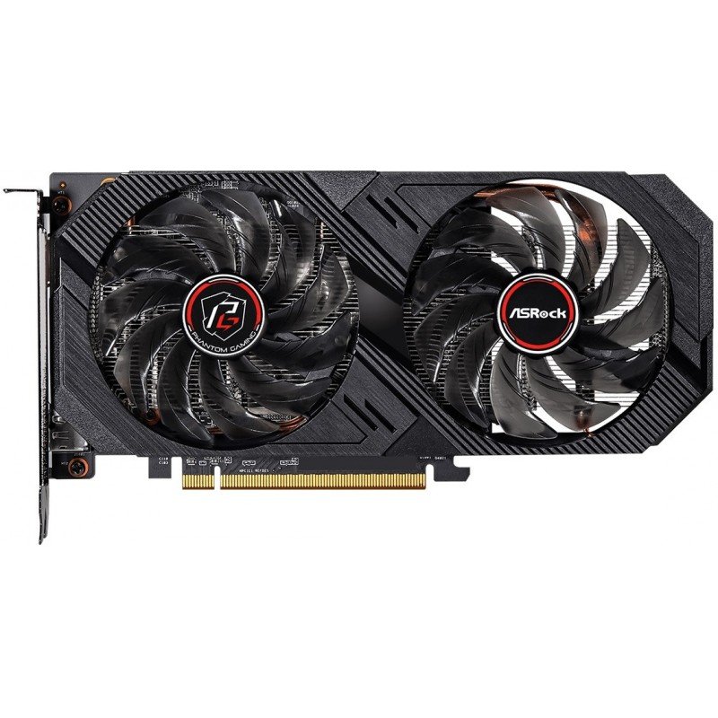 ASRock RX 6500 XT GDDR6 8 GB AMD Radeon Chipset 64 bit 2852 MHz Graphics Card ASRock RX 6500 XT GDDR6 8 GB AMD Radeon Chipset 64 bit 2852 MHz Graphics Card