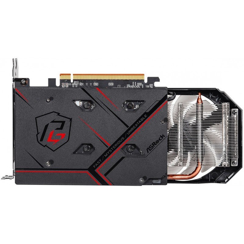 ASRock RX 6500 XT GDDR6 8 GB AMD Radeon Chipset 64 bit 2852 MHz Graphics Card ASRock RX 6500 XT GDDR6 8 GB AMD Radeon Chipset 64 bit 2852 MHz Graphics Card