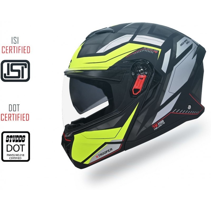 STUDDS Trooper D2 Motorbike Helmet (Multicolor) STUDDS Trooper D2 Motorbike Helmet (Multicolor)