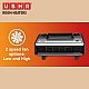 USHA Heat Convector 812 T 2000-Watt with Instant Heating Feature Room Heater (Black)