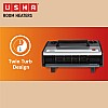 USHA Heat Convector 812 T 2000-Watt with Instant Heating Feature Room Heater (Black)