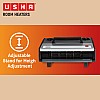 USHA Heat Convector 812 T 2000-Watt with Instant Heating Feature Room Heater (Black)