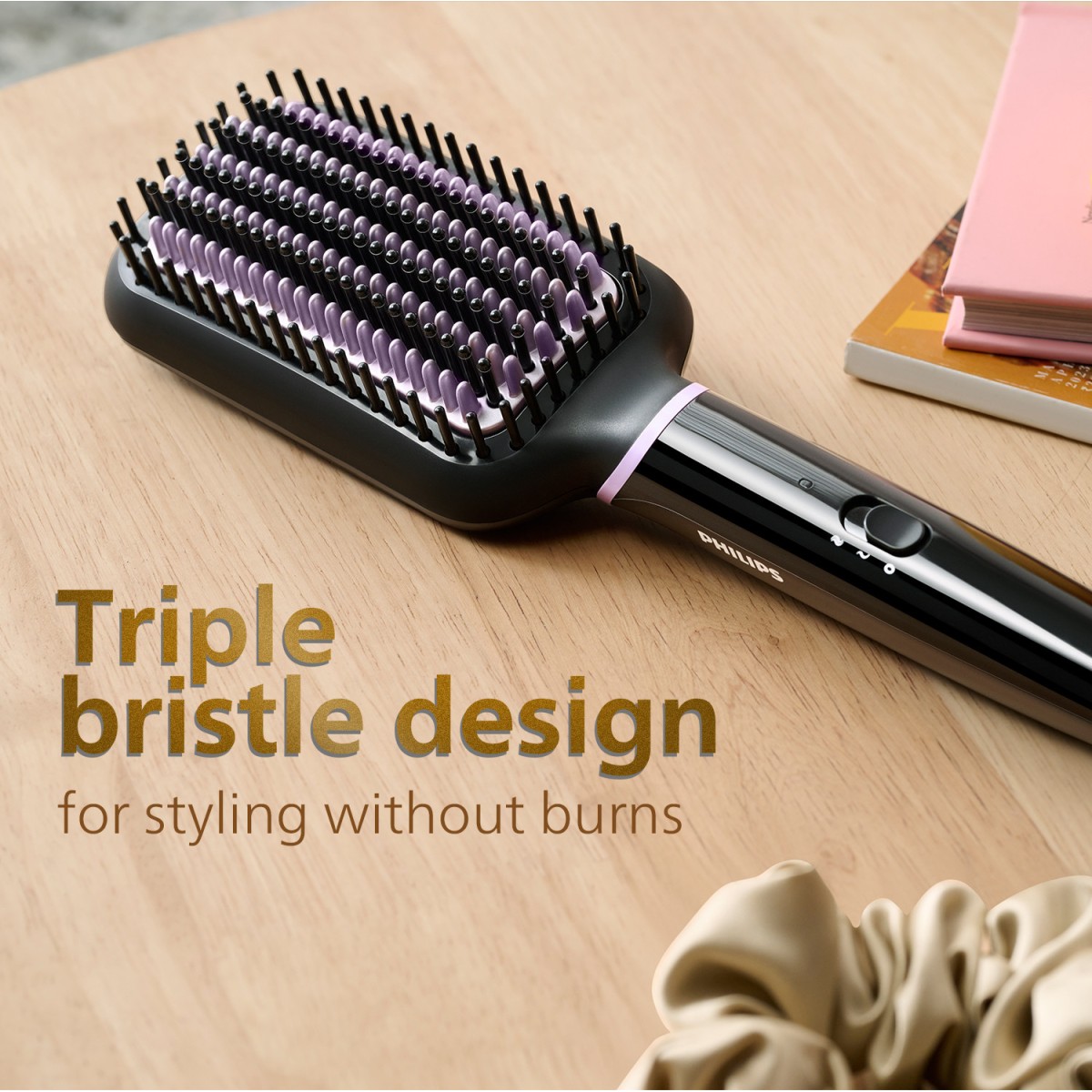 PHILIPS BHH896/10 Hair Straightener Brush