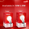 Eveready 10 W Round B22 LED Bulb (White, Pack of 4) Eveready 10 W Round B22 LED Bulb (White, Pack of 4)