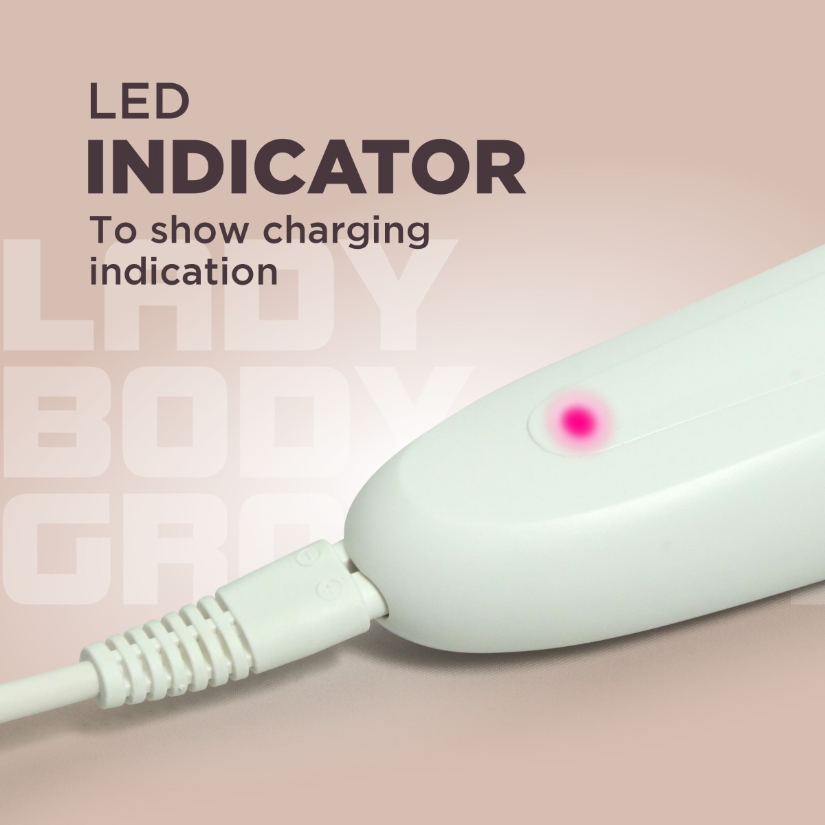 Havells FD5051 Epilator, Hair Removal for Women, Wet and Dry, Cordless, Rechargeable (White)