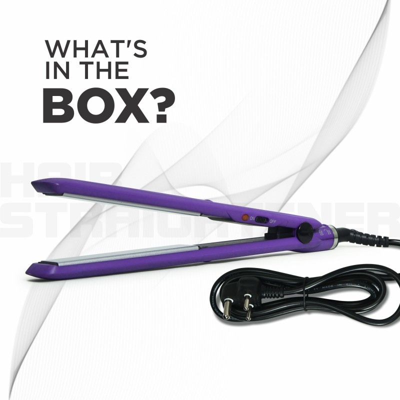 Havells HS4101 Ceramic Plates Fast Heat up Hair Straightener, Straightens & Curls, Suitable for all Hair Types (Purple) Havells HS4101 Ceramic Plates Fast Heat up Hair Straightener, Straightens & Curls, Suitable for all Hair Types (Purple)