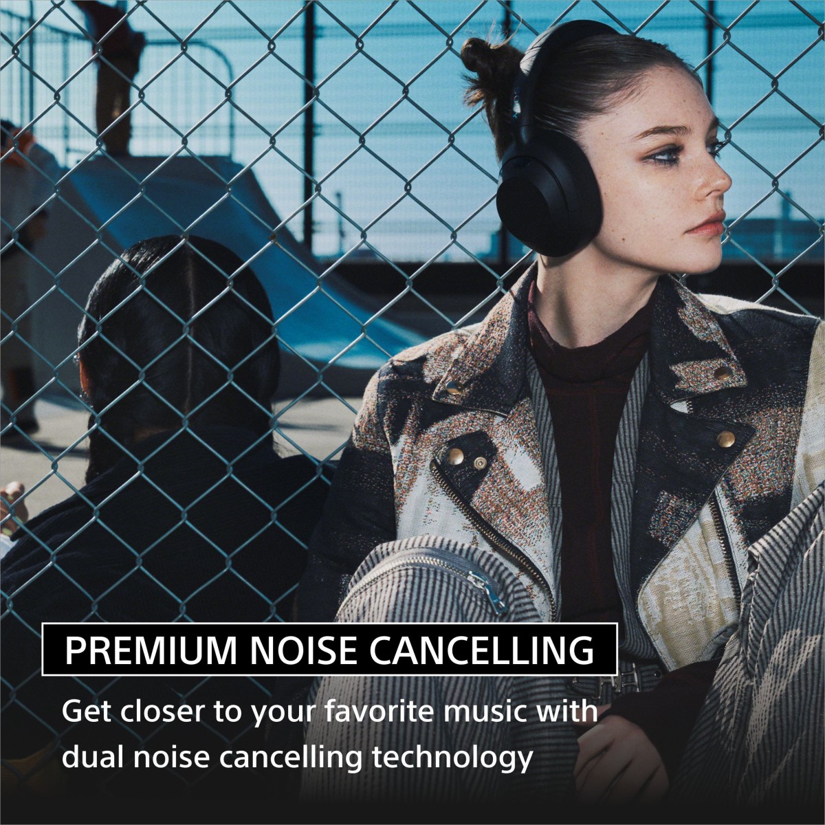 Sony ULT Wear WH-ULT900N Noise Cancellation Wireless Bluetooth Over Ear Headphones with Massive Bass, Up to 50Hrs Battery-Black