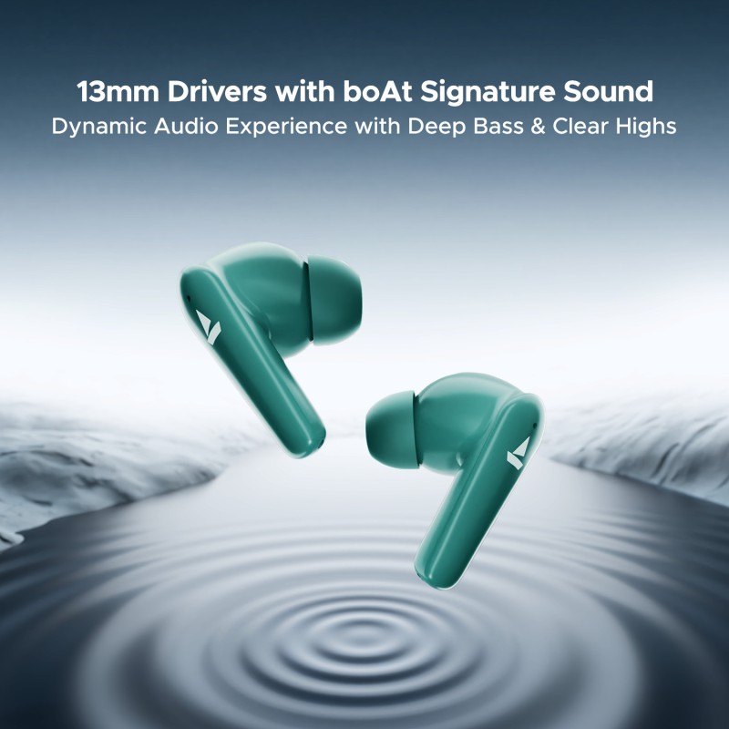 boAt Airdopes 131 Elite ANC w/ Active Noise Cancellation,60HRS Playback,Chrome Design Bluetooth (Active Teal, True Wireless) boAt Airdopes 131 Elite ANC w/ Active Noise Cancellation,60HRS Playback,Chrome Design Bluetooth (Active Teal, True Wireless)