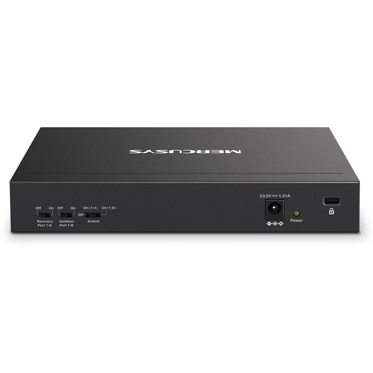 Mercusys MS110P 10 Ports 100 Mbps Network Switch (Black)