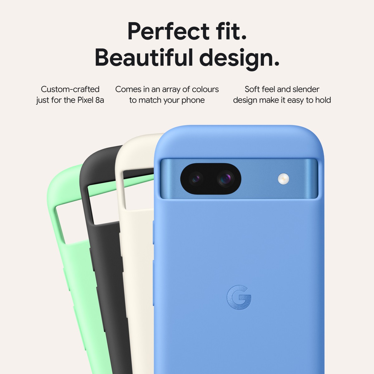 Google Back Cover for Google Pixel 8a (Green)