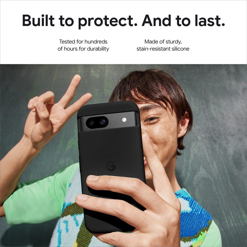 Google Back Cover for Google Pixel 8a (Green) Google Back Cover for Google Pixel 8a (Green)