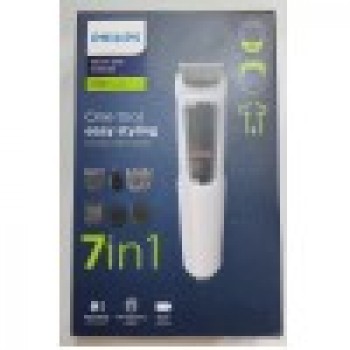 PHILIPS MG3721/65 MULTI GROOMER SET Grooming Kit 60 min Runtime 7 Length Settings  (White)