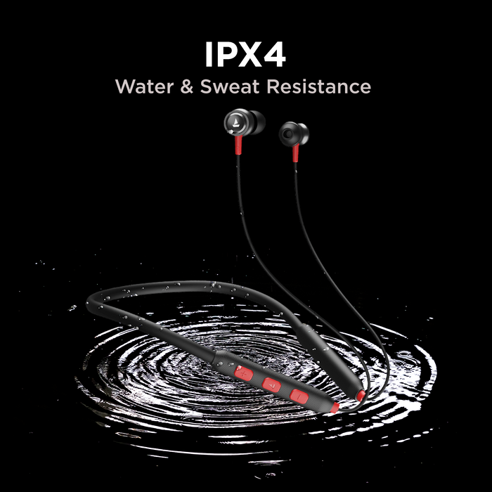 boAt Rockerz 185 Pro Neckband with Environmental Noise Cancellation (IPX4 Water Resistant, ASAP Charge, Fiery Grey) boAt Rockerz 185 Pro Neckband with Environmental Noise Cancellation (IPX4 Water Resistant, ASAP Charge, Fiery Grey)