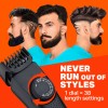 BOMBAY SHAVING COMPANY Flash Charging Men Beard Trimmer with Styling Pen Trimmer 120 min Runtime 38 Length Settings BOMBAY SHAVING COMPANY Flash Charging Men Beard Trimmer with Styling Pen Trimmer 120 min Runtime 38 Length Settings