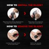 Beardo Ape-X 3-in-1 Multipurpose Trimmer for Men Grooming Kit Black Beardo Ape-X 3-in-1 Multipurpose Trimmer for Men Grooming Kit Black