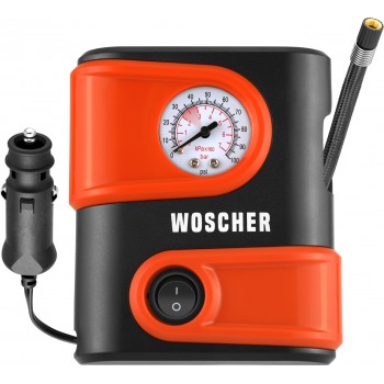 Woscher 100 psi Tyre Air Pump for Car & Bike