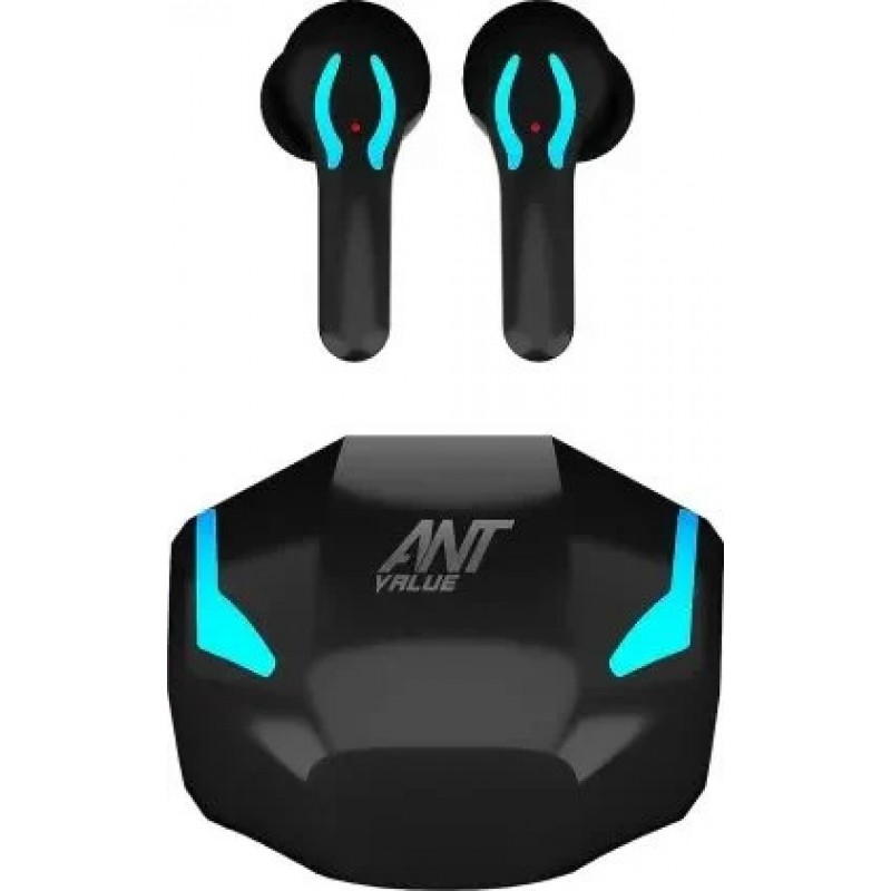 Ant Value Wave 50 TWS Wireless in Ear Earbuds with 6-7 Hrs Playtime – Black