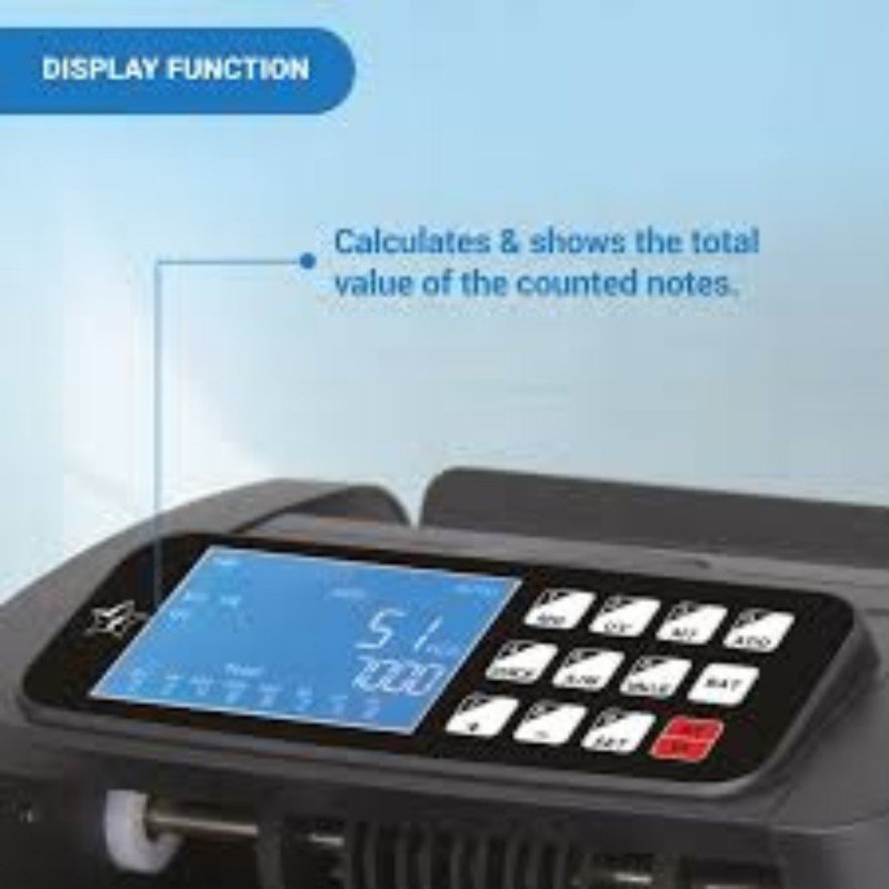 Flipkart SmartBuy Ultra Heavy Duty Fake Note Detection With External Display Note Counting Machine (Counting Speed - 1001 notes min) Flipkart SmartBuy Ultra Heavy Duty Fake Note Detection With External Display Note Counting Machine (Counting Speed - 1001 notes min)
