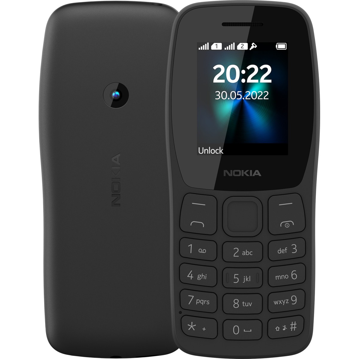 Nokia 110 Dual SIM Black