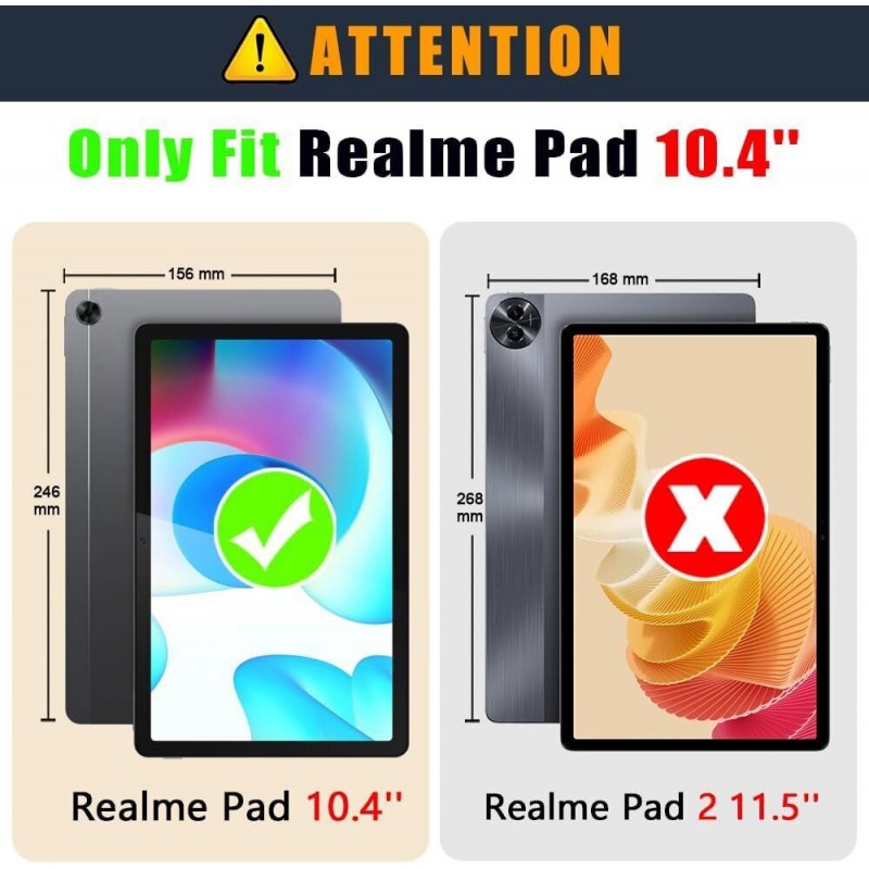 TGK Back Cover for realme Pad 10.4 inch (Transparent, Dual Protection, Silicon, Pack of: 1) TGK Back Cover for realme Pad 10.4 inch (Transparent, Dual Protection, Silicon, Pack of: 1)