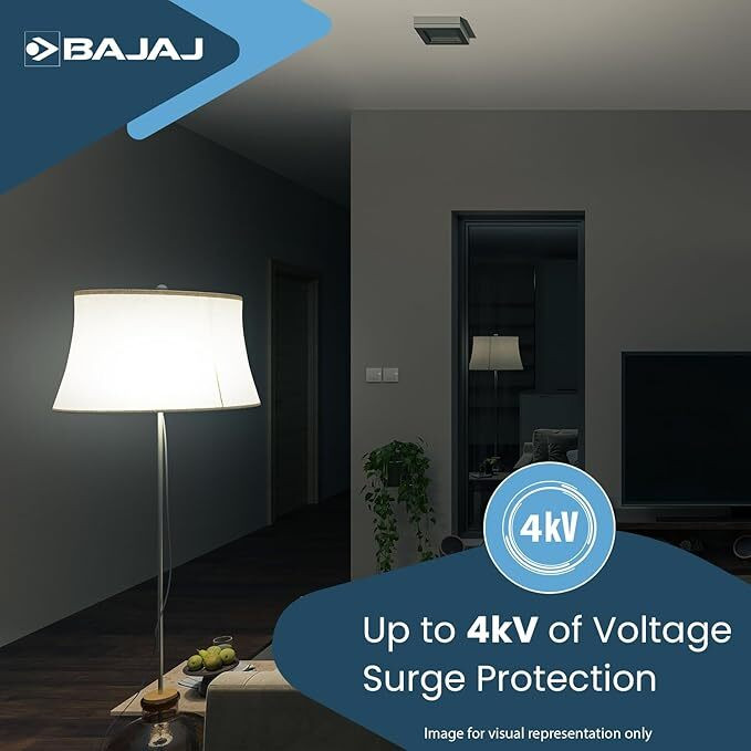 BAJAJ 9 W Basic Standard B22 LED Bulb  (White, Pack of 5)