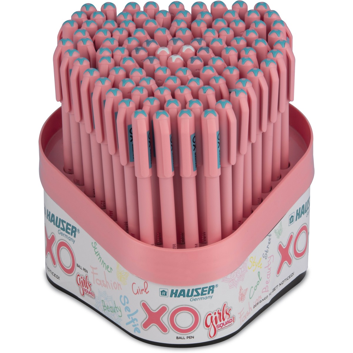 HAUSER Xo Girl Squad Ball Pen Pack of 100 Ball Pen