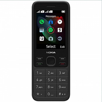 Nokia 150 Dual Sim Black Mobile With Batter and Charger Refurbished