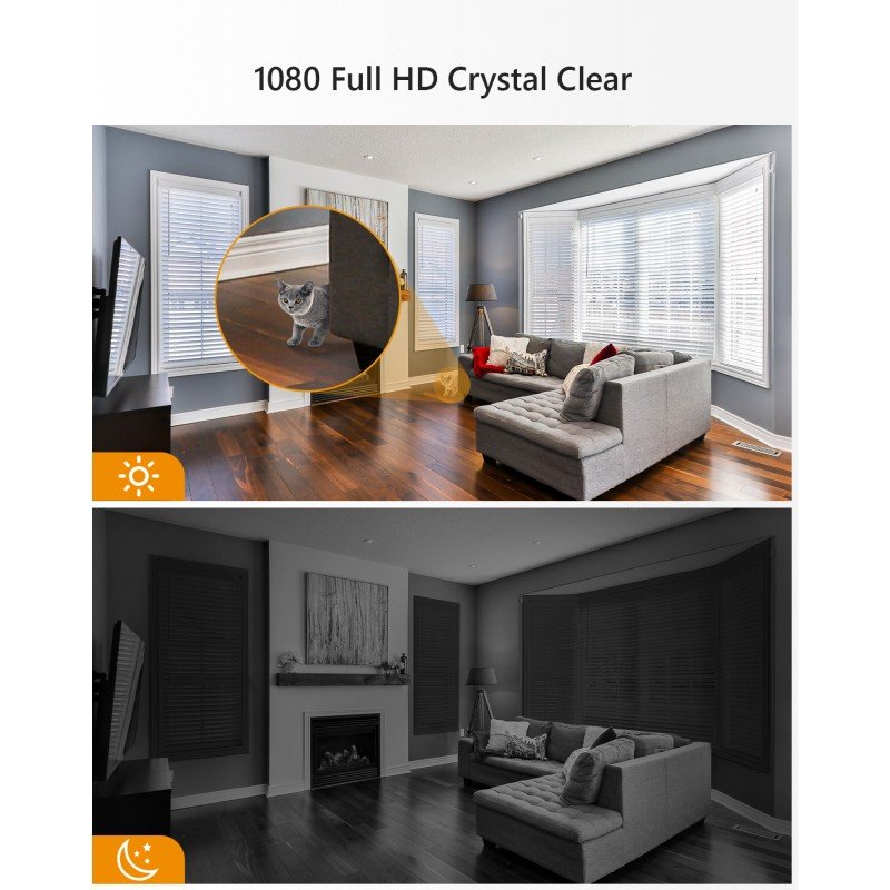 Imou Ranger 2-D, 360° Coverage, AI Human Detection, Privacy Mode, Human Detection,1080P, Built-in Siren,Wireless, Smart Tracking, Privacy Mode, Night Vision, Two-Way Talk, Cloud, White Imou Ranger 2-D, 360° Coverage, AI Human Detection, Privacy Mode, Human Detection,1080P, Built-in Siren,Wireless, Smart Tracking, Privacy Mode, Night Vision, Two-Way Talk, Cloud, White