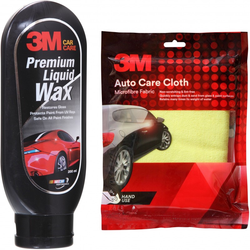 3M Car Care Premium Liquid Wax 200ML