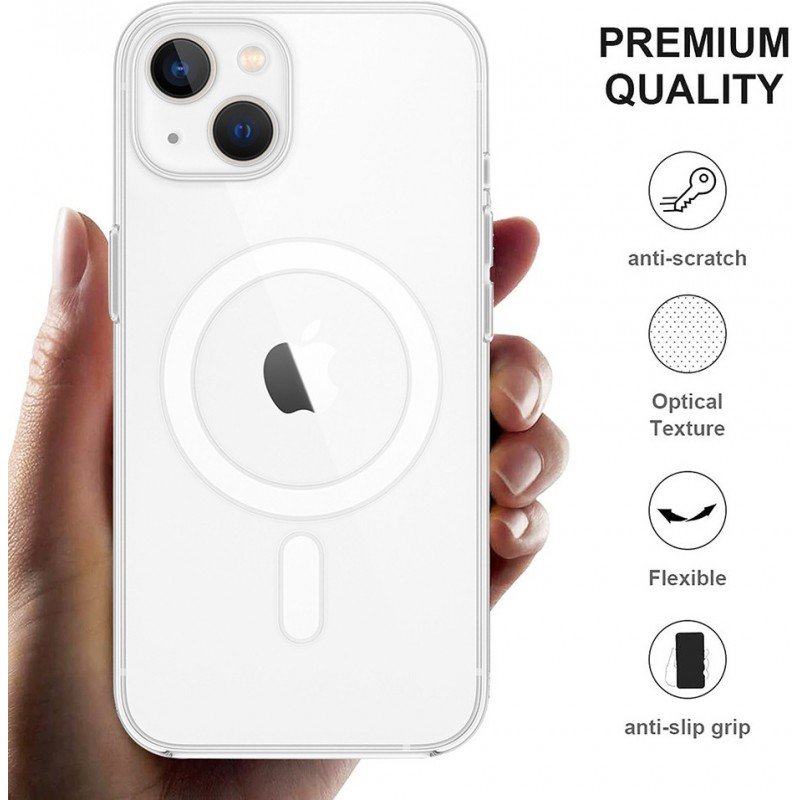 Flipkart SmartBuy Back Cover for Apple iPhone 15 (Transparent, Silicon, Pack of: 1) Flipkart SmartBuy Back Cover for Apple iPhone 15 (Transparent, Silicon, Pack of: 1)