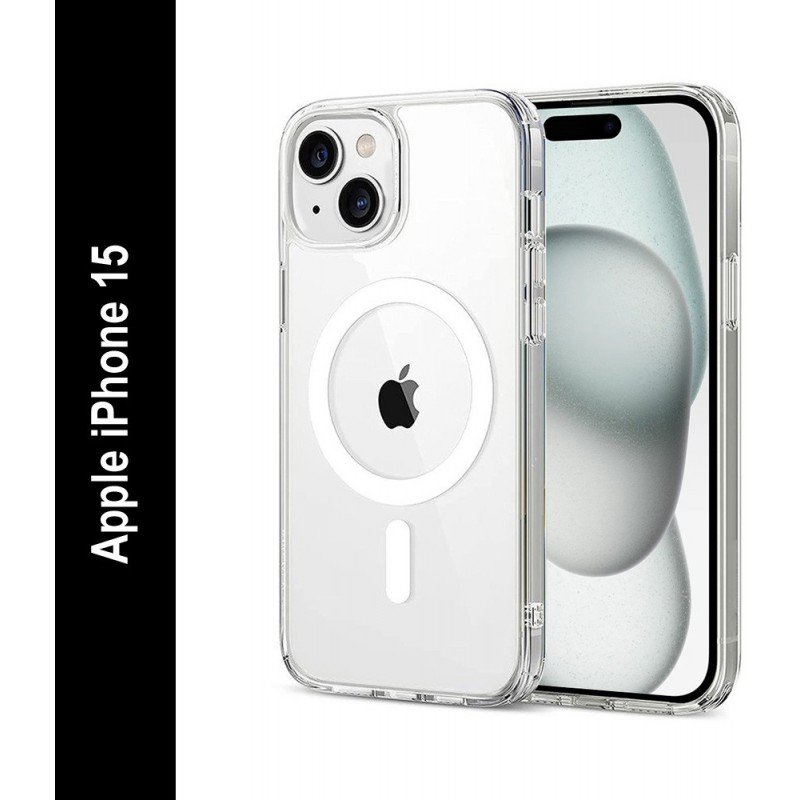 Flipkart SmartBuy Back Cover for Apple iPhone 15 (Transparent, Silicon, Pack of: 1) Flipkart SmartBuy Back Cover for Apple iPhone 15 (Transparent, Silicon, Pack of: 1)