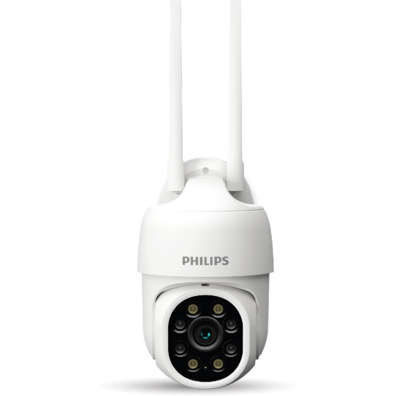 PHILIPS HSP 3800, 2MP, Color Night Vision, 2-Way Talk, Weatherproof WiFi CCTV Outdoor Security Camera (128 GB, 4 Channel) PHILIPS HSP 3800, 2MP, Color Night Vision, 2-Way Talk, Weatherproof WiFi CCTV Outdoor Security Camera (128 GB, 4 Channel)
