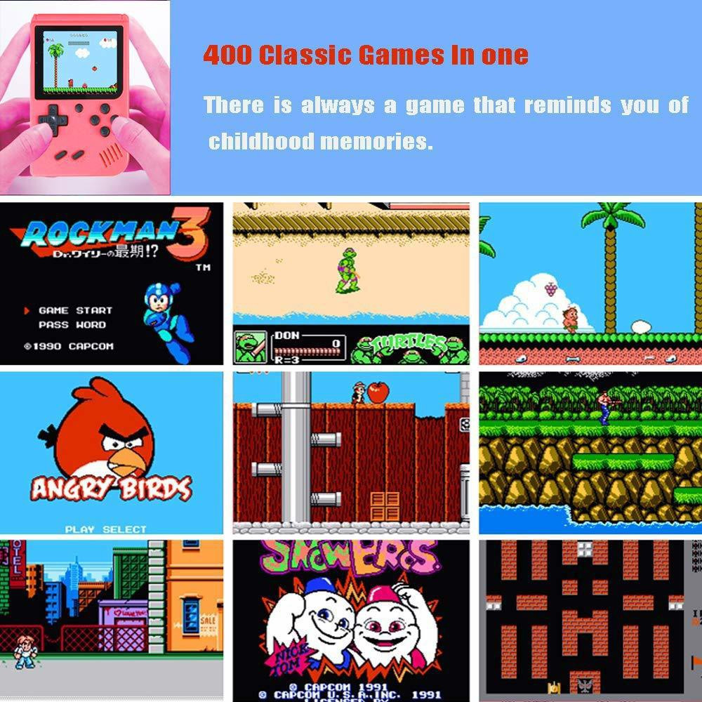 SHOP PLUS Best SUP 400 in 1 Retro Game Box Console Handheld Video Game Handheld Gaming Console