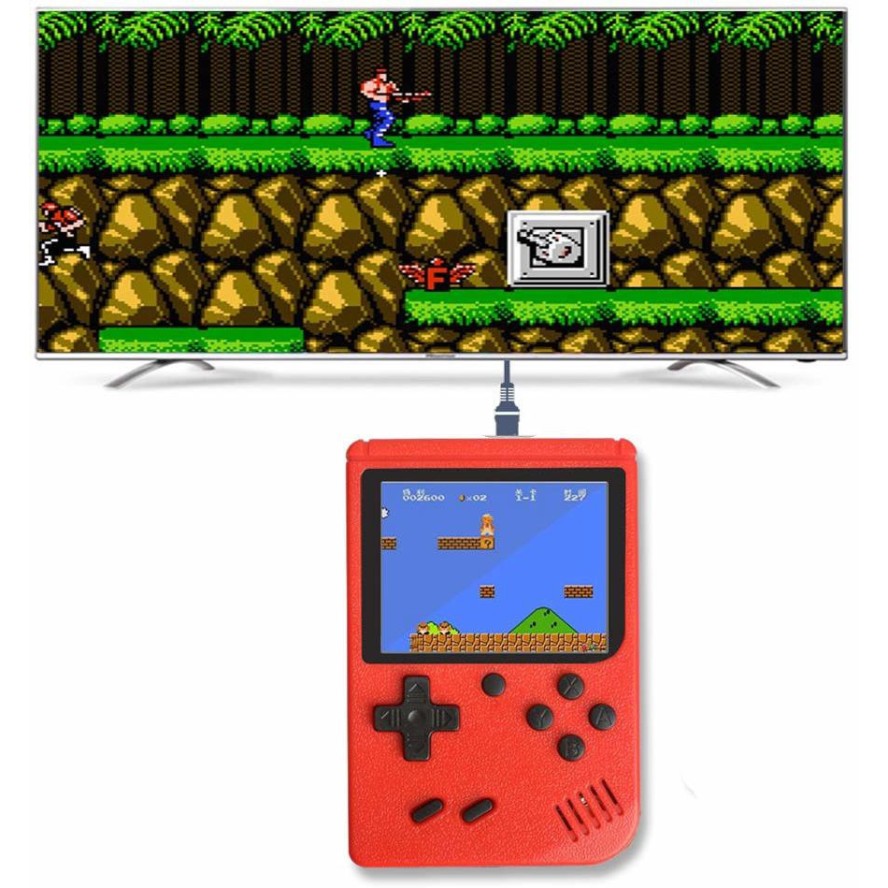 SHOP PLUS Best SUP 400 in 1 Retro Game Box Console Handheld Video Game Handheld Gaming Console