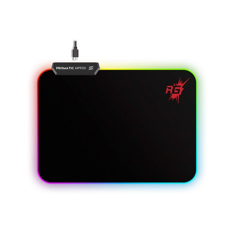 Redgear MPR351 Soft Base Mousepad with 4 LED Spectrum Mode Redgear MPR351 Soft Base Mousepad with 4 LED Spectrum Mode
