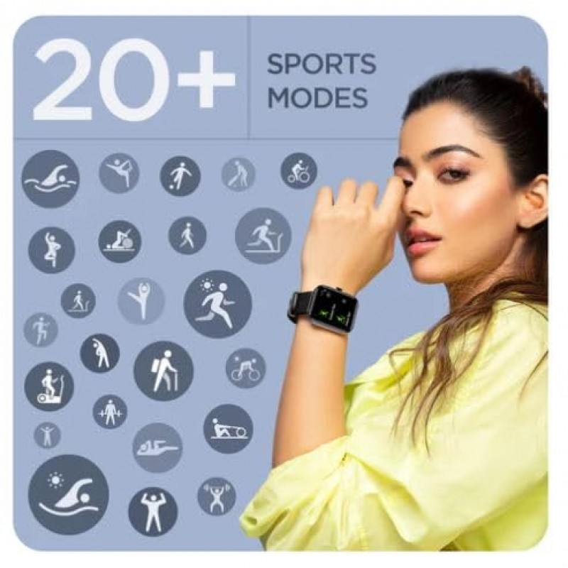 boAt Wave Select Smartwatch 1.69"(4.29 cm) Colour HD Display, 20+ Active Sport Modes (Active Black) boAt Wave Select Smartwatch 1.69"(4.29 cm) Colour HD Display, 20+ Active Sport Modes (Active Black)