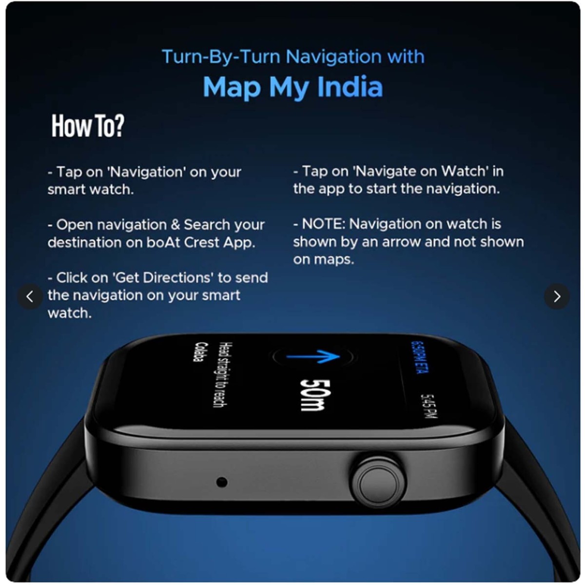 boAt Wave Astra 3 Smartwatch (Active Black Strap, Free Size)