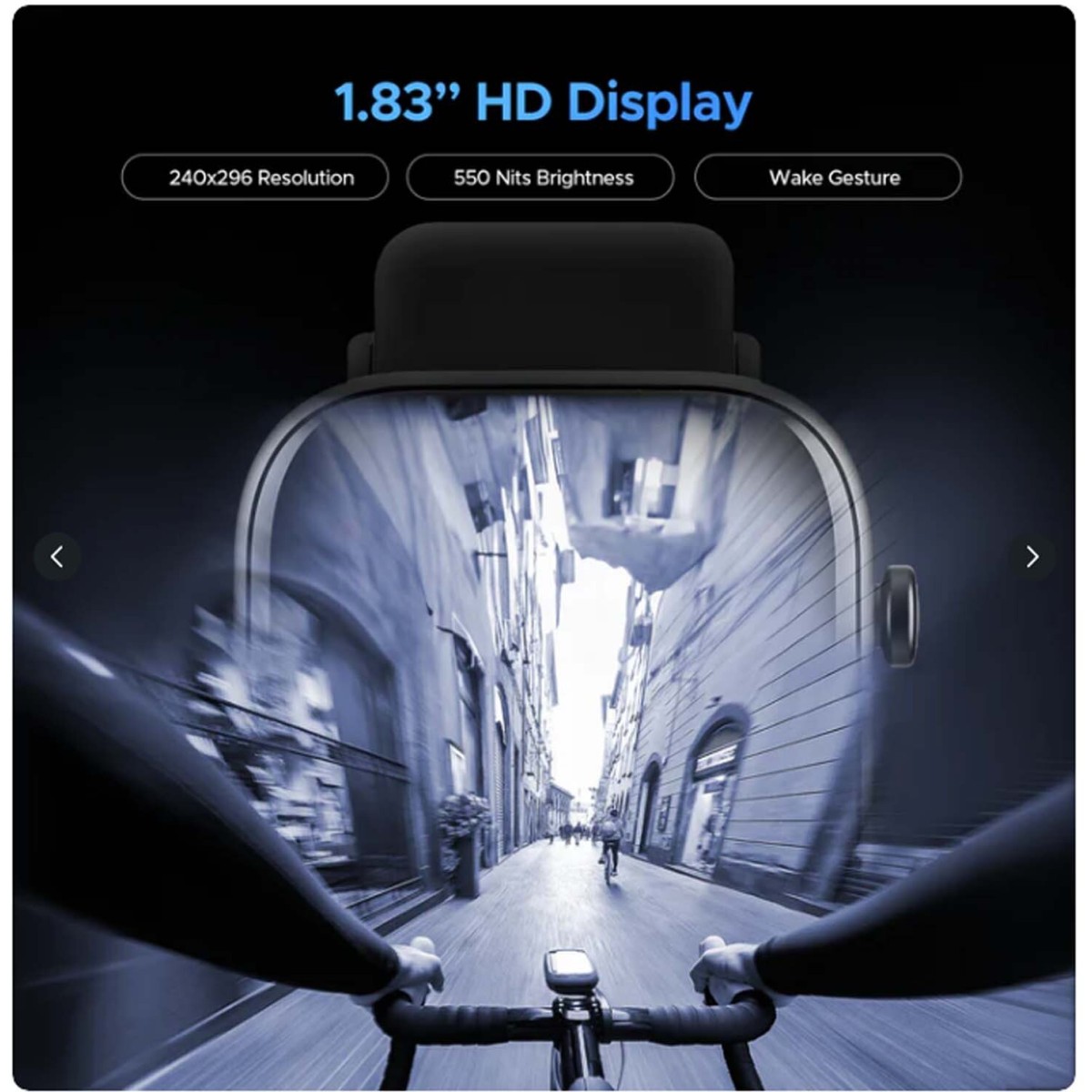 boAt Wave Astra 3 Smartwatch (Active Black Strap, Free Size)