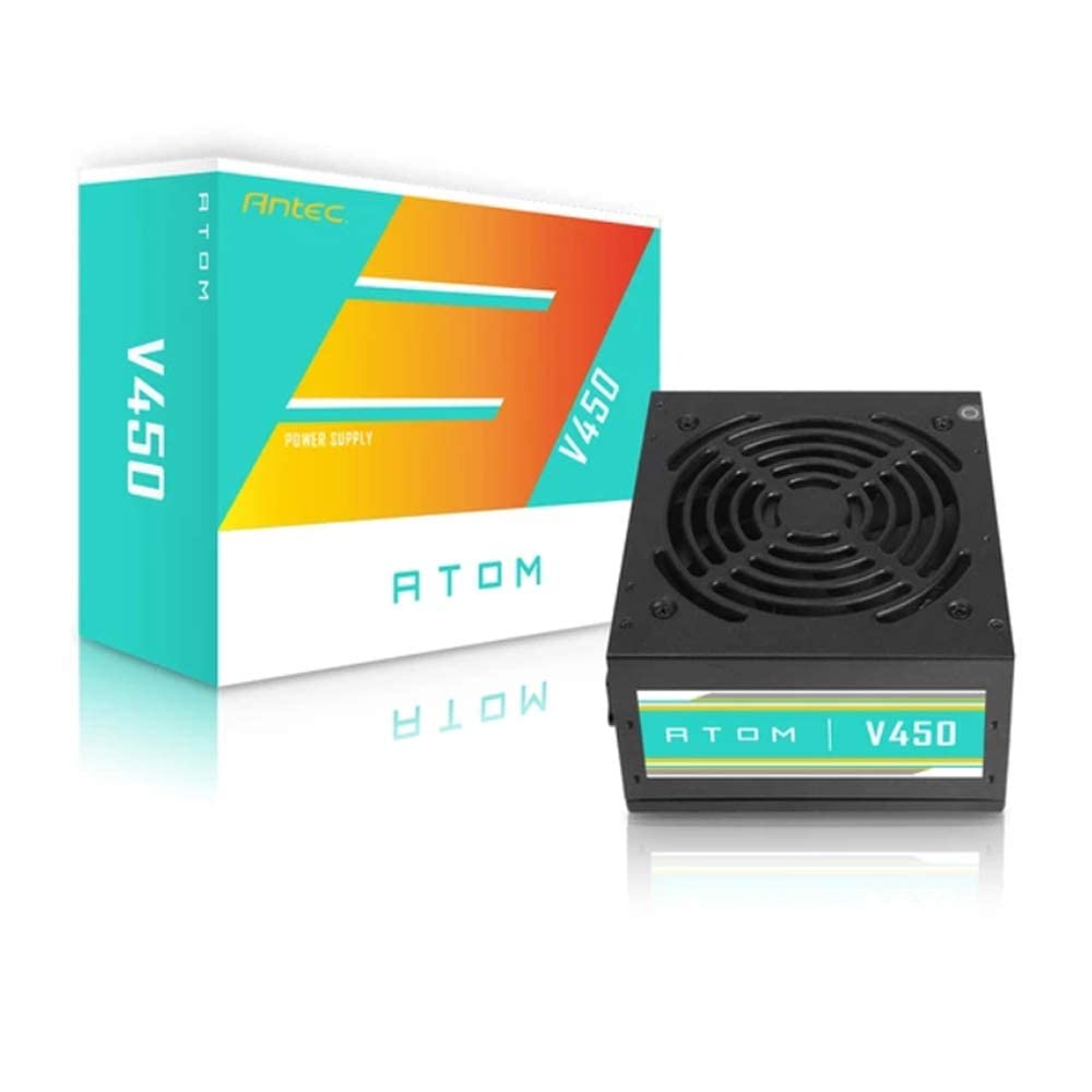 Antec Atom V450 450Watts Non-Modular Gaming Power Supply-