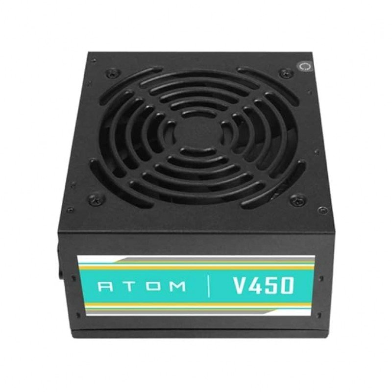 Antec Atom V450 450Watts Non-Modular Gaming Power Supply- Antec Atom V450 450Watts Non-Modular Gaming Power Supply-