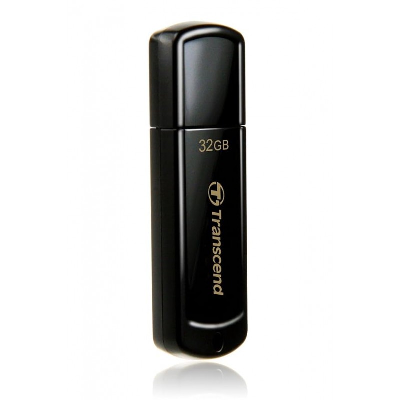 Transcend JetFlash 350 8 GB USB 2.0 Pen Drive - Black