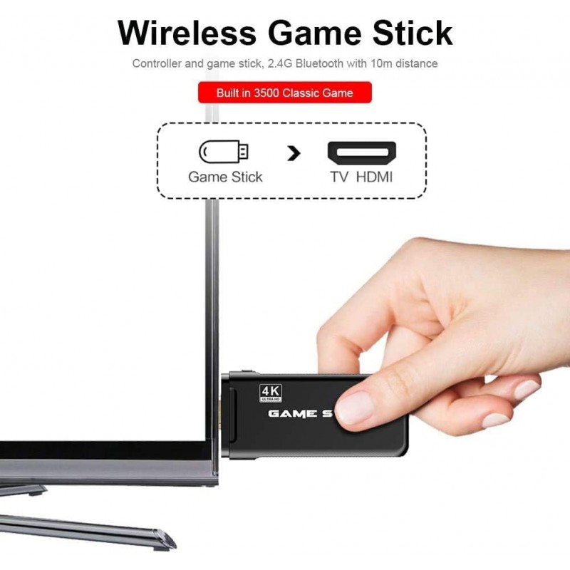 2.4g Gamepad Wireless Controller USB Built-in 3000 Classic Console 25th Anniversary Edition (Code in the Box - for Switch) 2.4g Gamepad Wireless Controller USB Built-in 3000 Classic Console 25th Anniversary Edition (Code in the Box - for Switch)