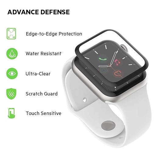 Belkin Apple Watch Series 5 Screen Protector, Apple Watch Series 4 Screen Protector Belkin Apple Watch Series 5 Screen Protector, Apple Watch Series 4 Screen Protector