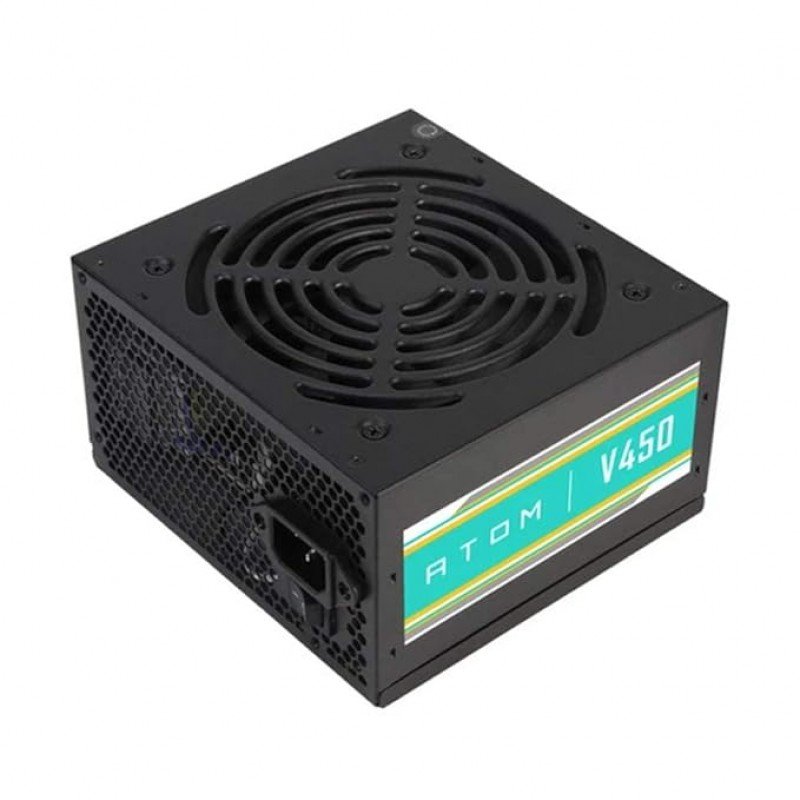 Antec Atom V450 450Watts Non-Modular Gaming Power Supply- Antec Atom V450 450Watts Non-Modular Gaming Power Supply-