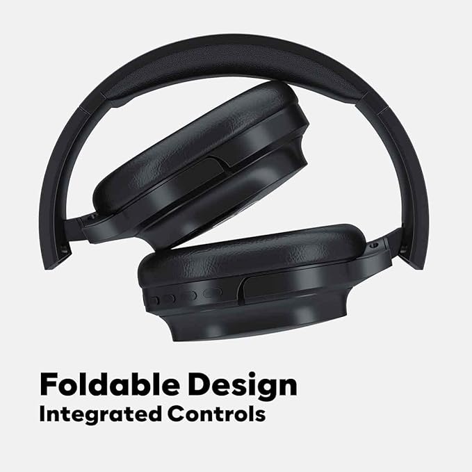 GOVO GOBOLD 600 Bluetooth Wireless On Ear Headphones with Mic, 15H Play Time, 40MM Driver, Black GOVO GOBOLD 600 Bluetooth Wireless On Ear Headphones with Mic, 15H Play Time, 40MM Driver, Black