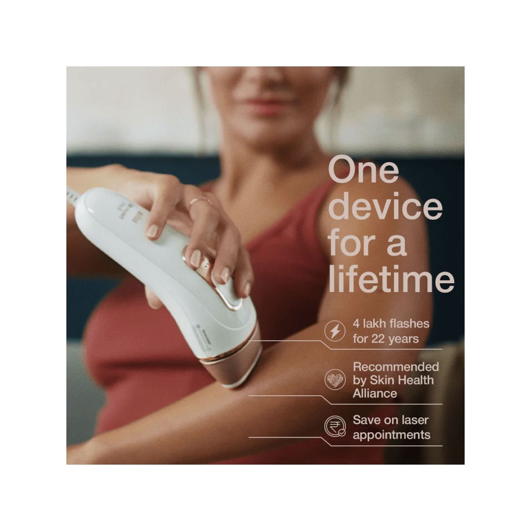 Braun IPL Long-lasting Hair Removal System for Women Silk Expert Pro 5 PL5147, Head-to-toe Usage, for Body and Face