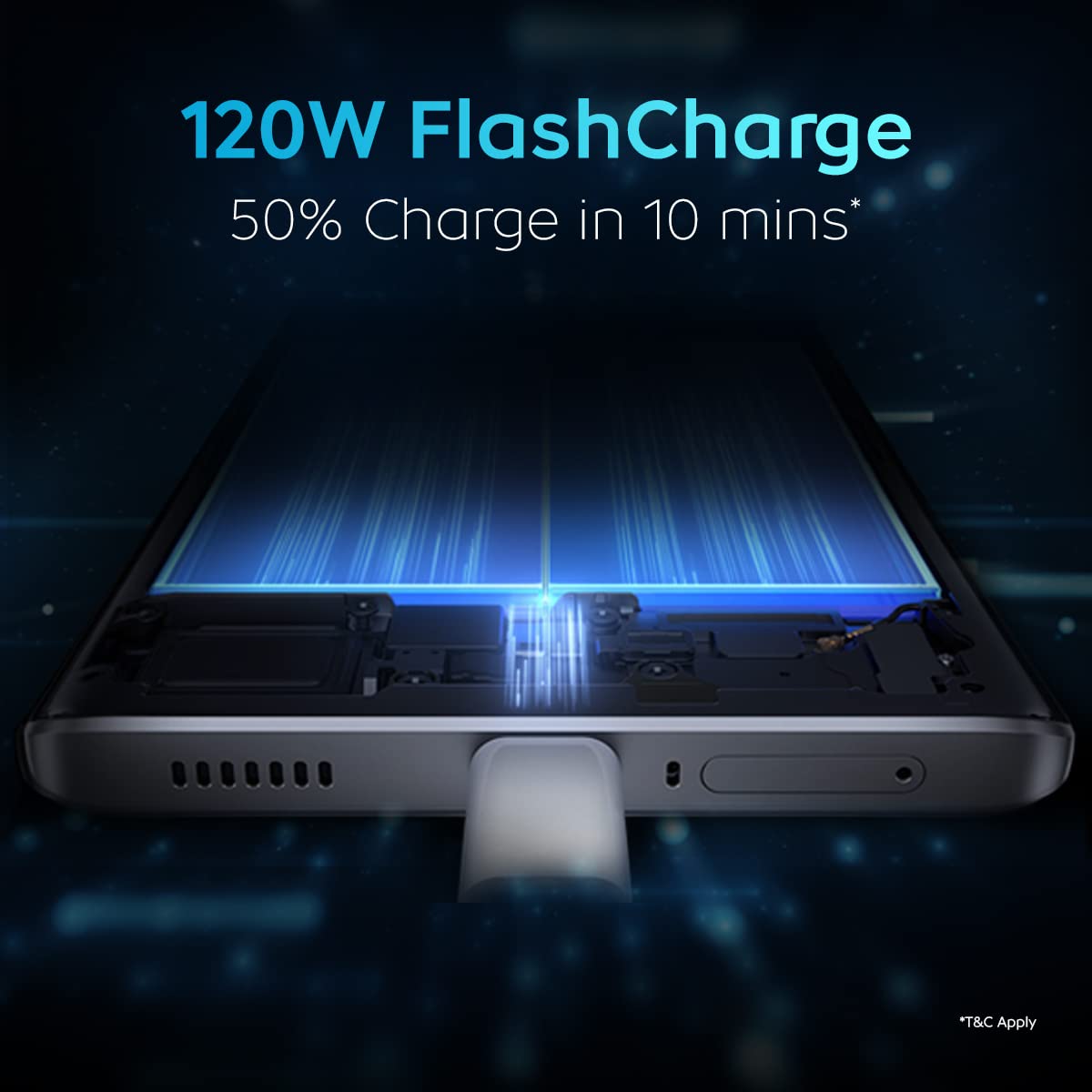 IQOO Neo 7 5G (Frost Blue, 128 GB) (8 GB RAM)